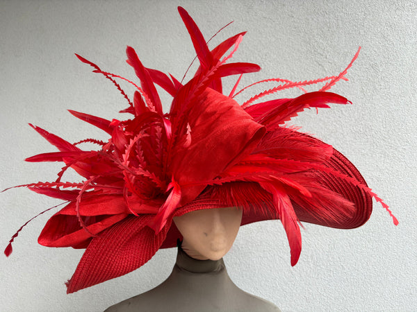 Red Derby Hat – Hats by Katie display picture 2