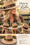 Camel Faux Suede Fedora