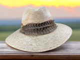 Palm Straw Fedora