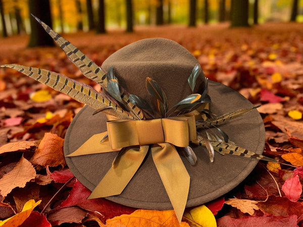 Chocolate Brown Fedora