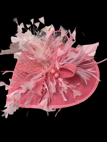 Soft Pink Fascinator