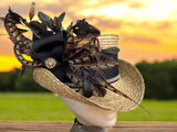 Milan Straw Topper
