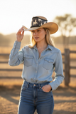Palm Straw Cowboy