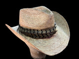 Palm Straw Cowboy Hat