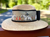 Palm Straw Hunt Scene