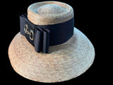 Palm Straw Bit Hat
