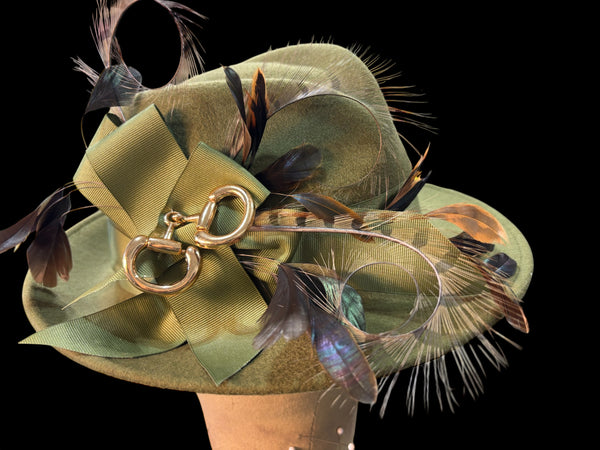 Loden Green Fedora