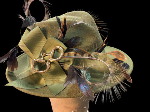Loden Green Fedora