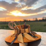 Rust Large Brim Boater