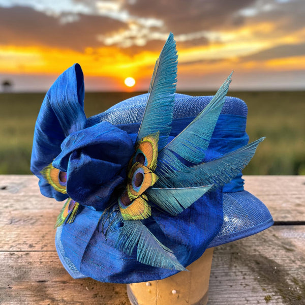 Electric Blue Small Brim
