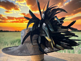 Black Large Brim Road Kill