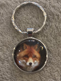 Fox Mask Key Chain