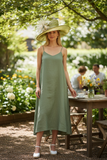 Light Loden Green Straw