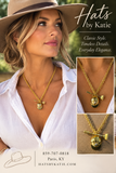 Derby Day, jockey cap necklace