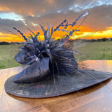 Navy Straw Sailor