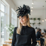 Black Fascinator