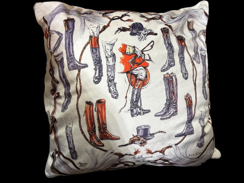 White velvet Pillow
