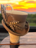 Light Brown Top Hat