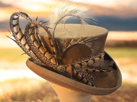 Light Brown Top Hat