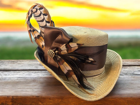 Golden Tan and Brown Mini-Topper