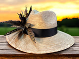 Palm Straw Fedora