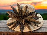 Palm Straw Fedora