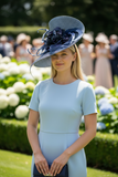 Blue Fascinator
