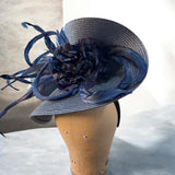 Blue Fascinator