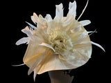 Cream Fascinator