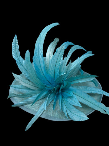 Sea mist Sinamay Straw