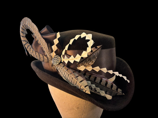 Brown Felt.      Mini-Topper