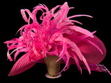 Hot Pink Derby Hat