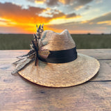 Palm Straw Fedora