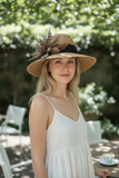 Palm Straw Fedora