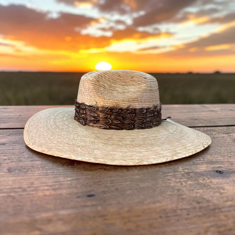 Palm Straw Fedora