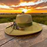 Loden Green Fedora