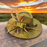 Loden Green Fedora