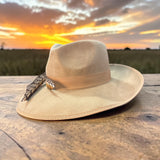 Taupe Felt Fedora