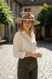 Taupe Felt Fedora