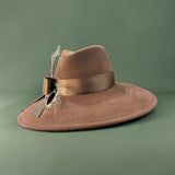 Brown Felt Fedora