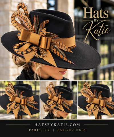 Black Felt Fedora