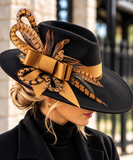 Black Felt Fedora