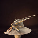 Mink Narrow Top Fedora