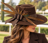 Brown Felt Rancher