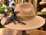 Camel Felt Fedora