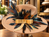 Camel Felt Fedora