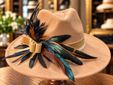Camel Felt Fedora