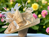 Cream Sinamay Straw