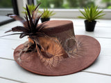 Chocolate Brown Felt