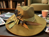 Large Brim Loden Fedora